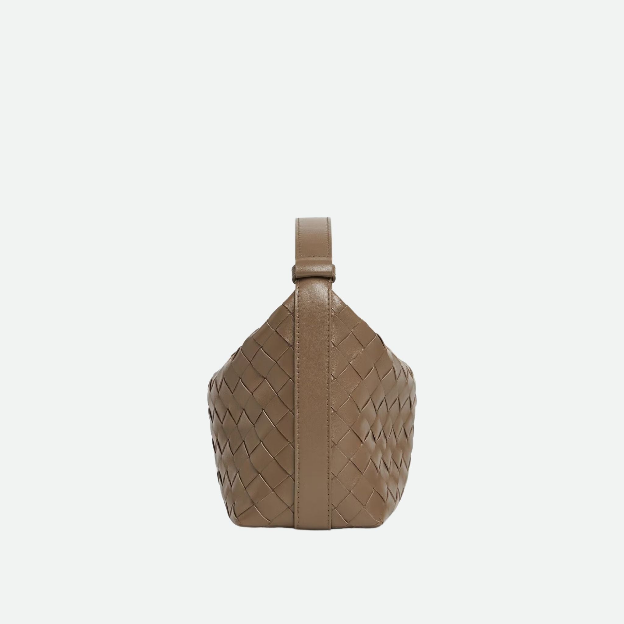 Wallace Intrecciato Leather Shoulder Bag