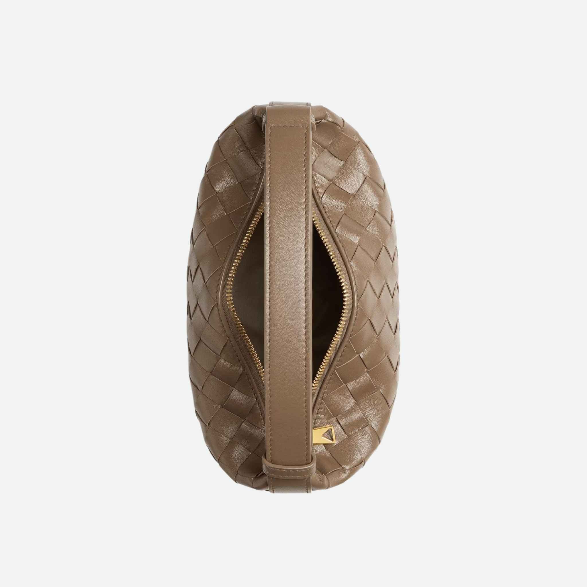 Wallace Intrecciato Leather Shoulder Bag