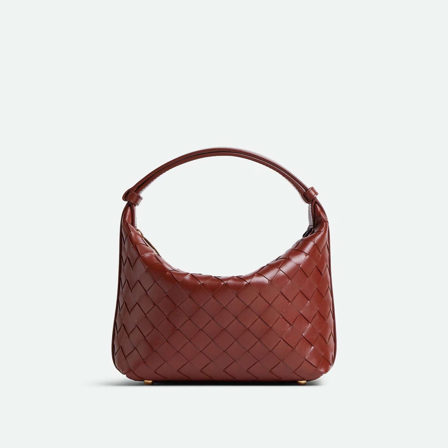Wallace Intrecciato Leather Shoulder Bag