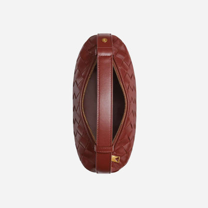 Wallace Intrecciato Leather Shoulder Bag