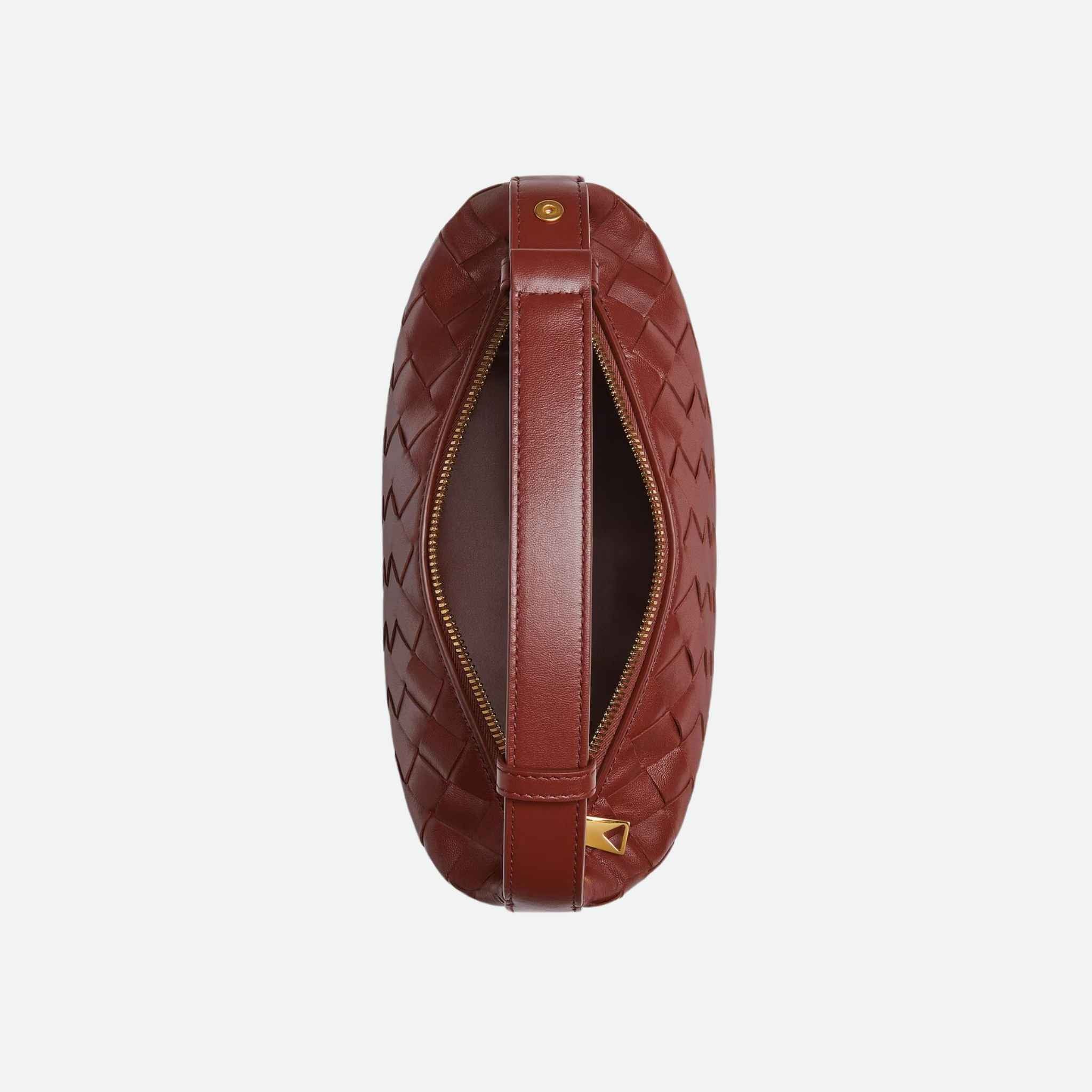Wallace Intrecciato Leather Shoulder Bag