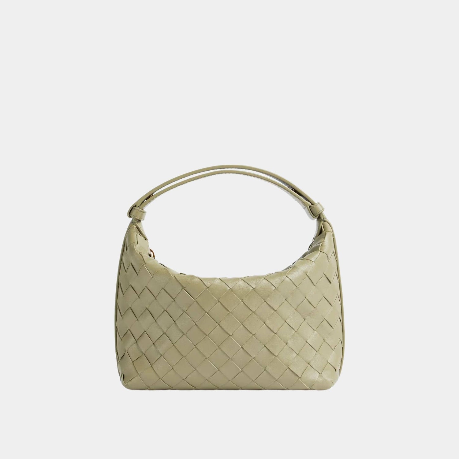 Wallace Intrecciato Leather Shoulder Bag