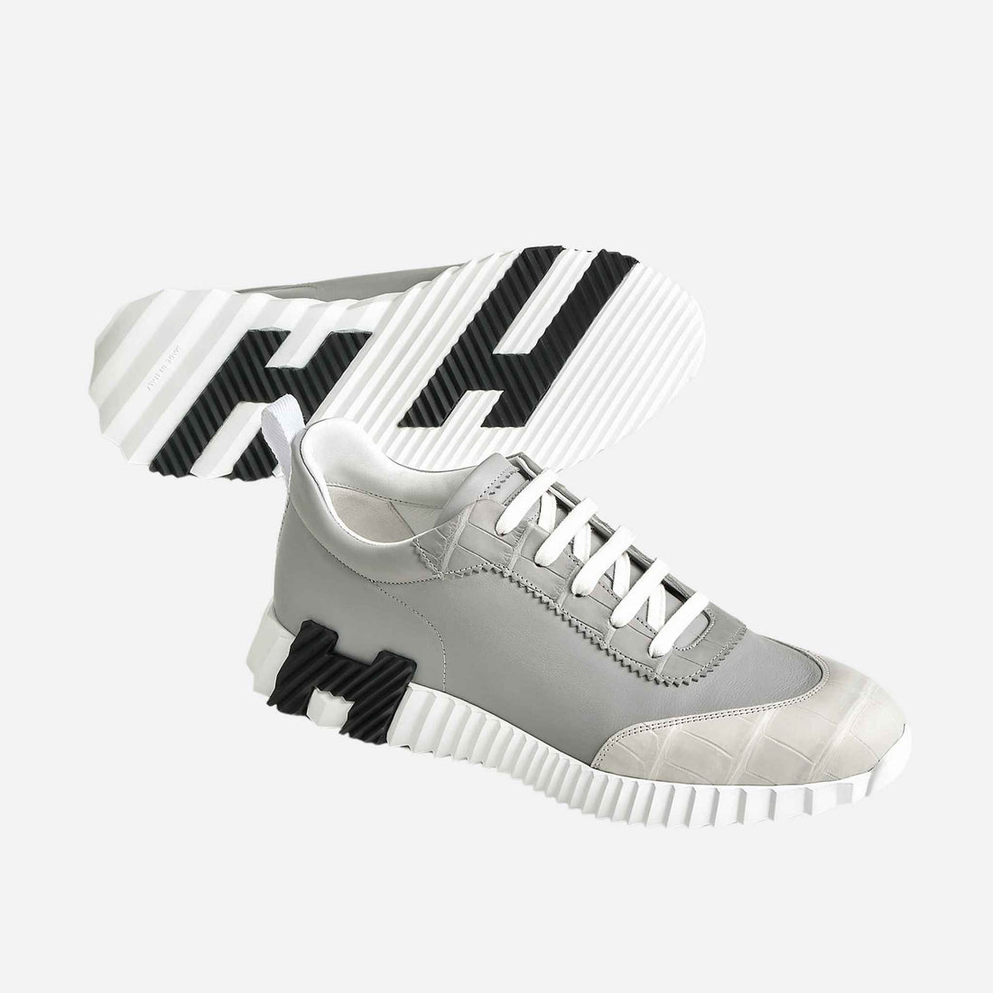 Bouncing Sneaker Calfskin Matte Niloticus Crocodile