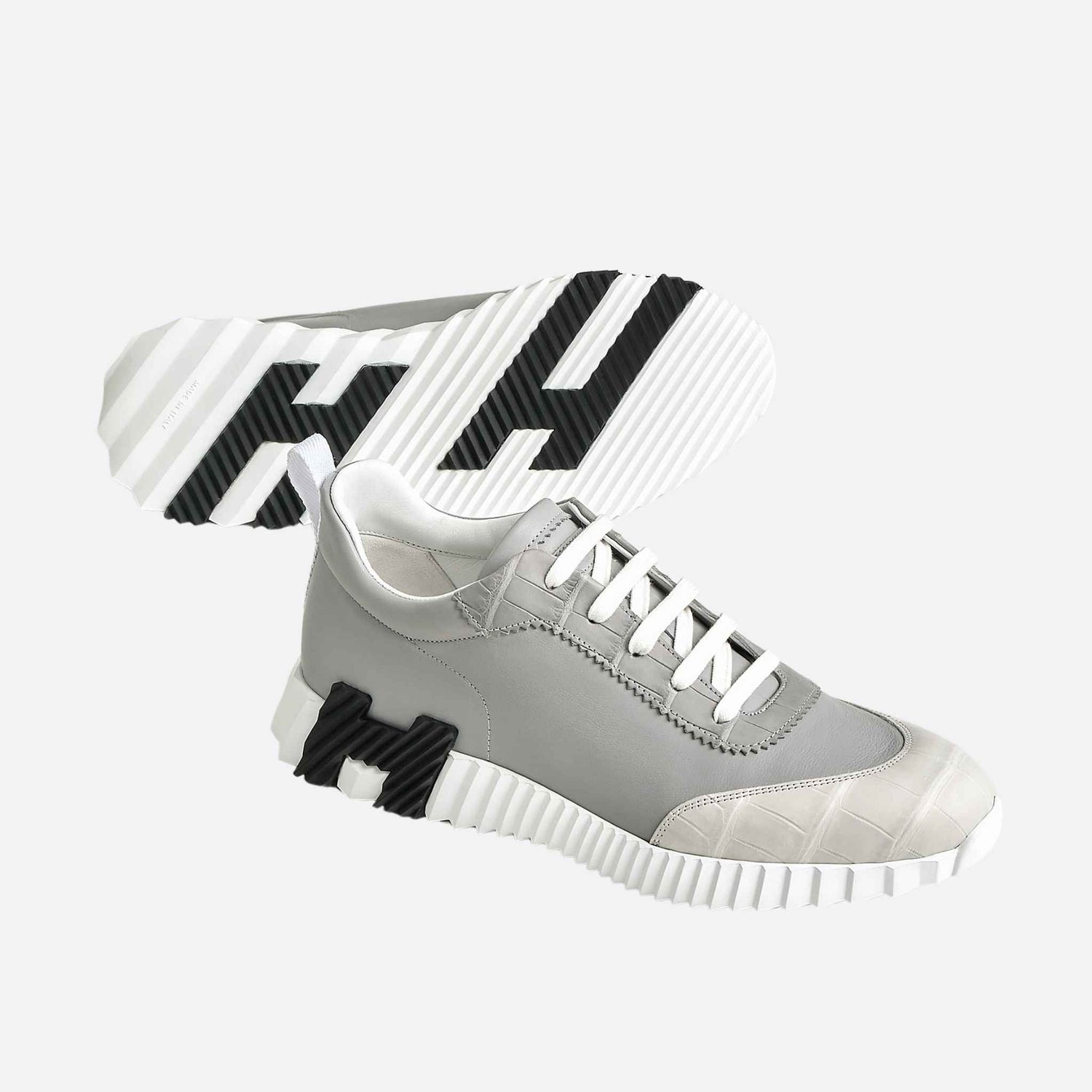 Bouncing Sneaker Calfskin Matte Niloticus Crocodile