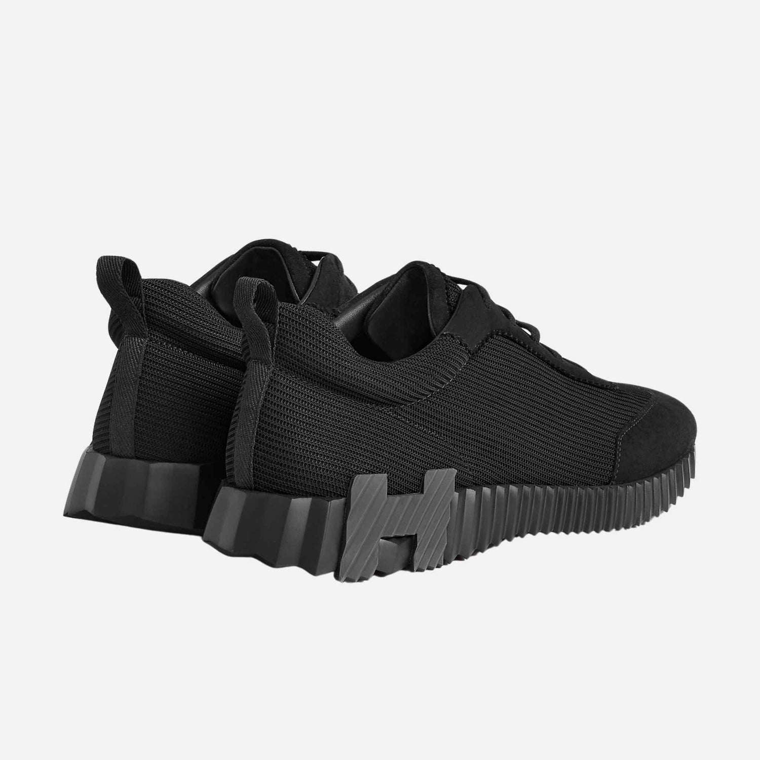 Bouncing Sneaker Technical Mesh Suede Men