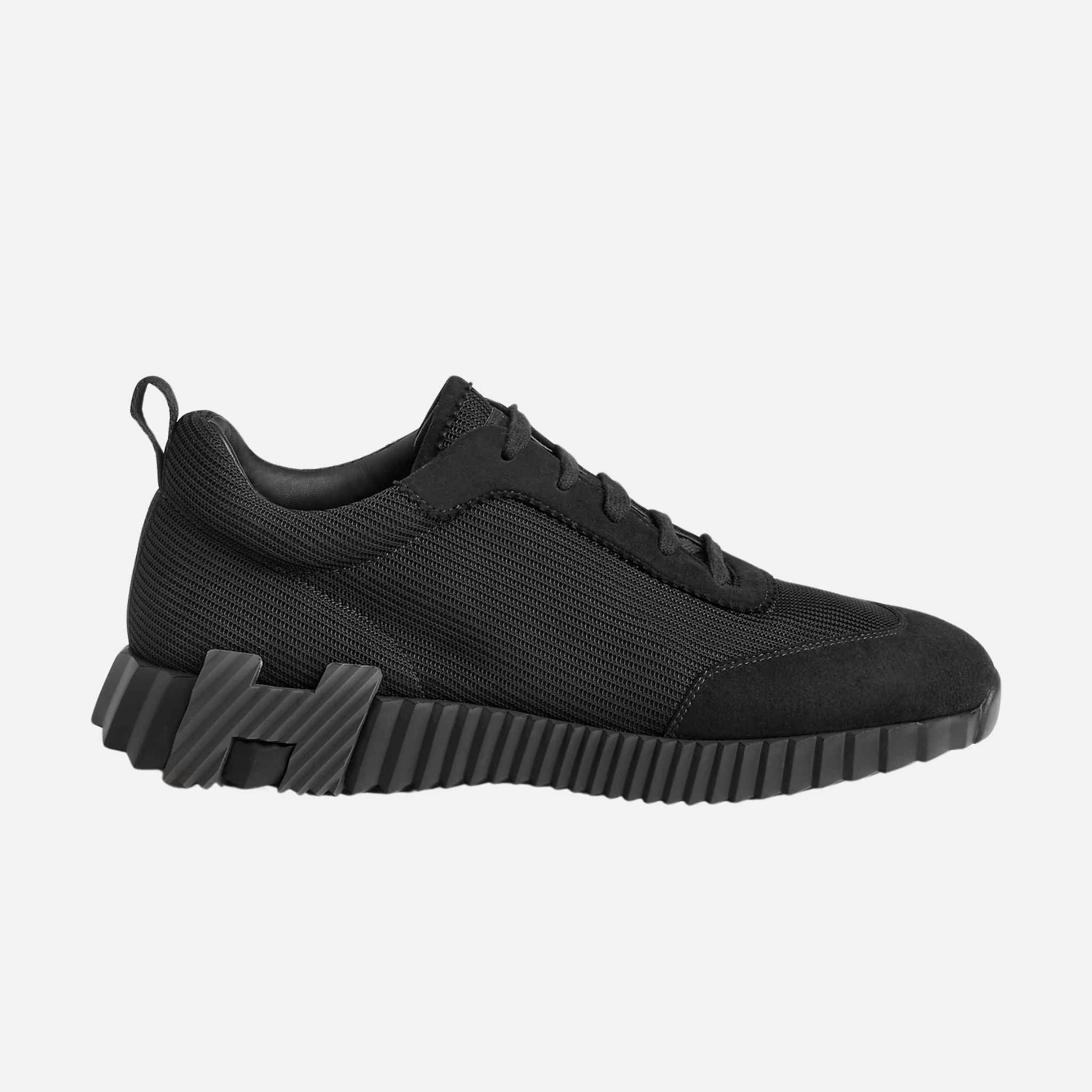 Bouncing Sneaker Technical Mesh Suede Men