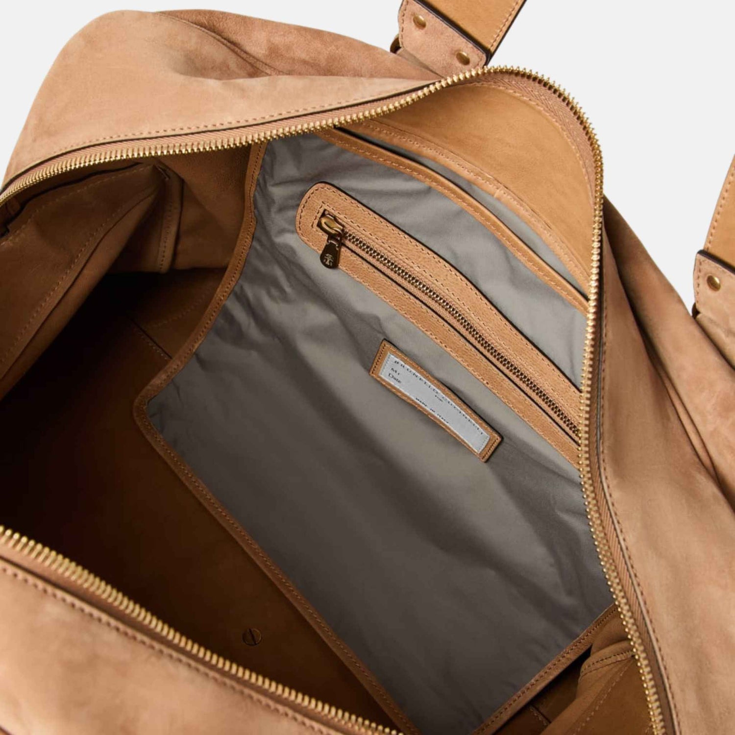 Reversed Calfskin Street Bag