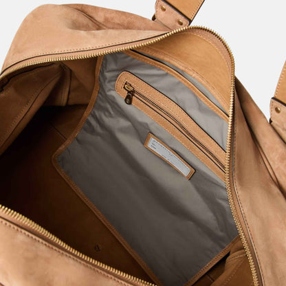 Reversed Calfskin Street Bag