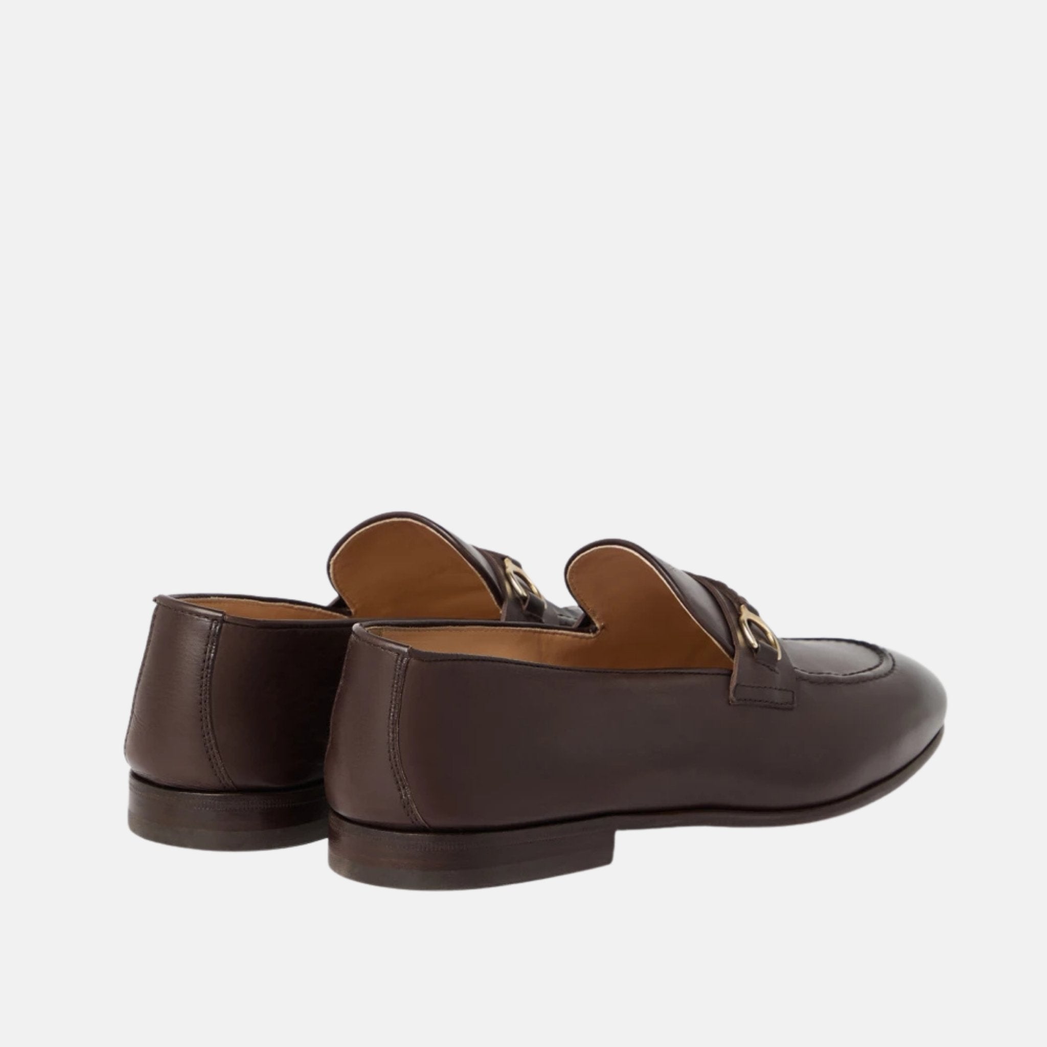 Soft Waxed Calfskin Loafers With Bit Detail