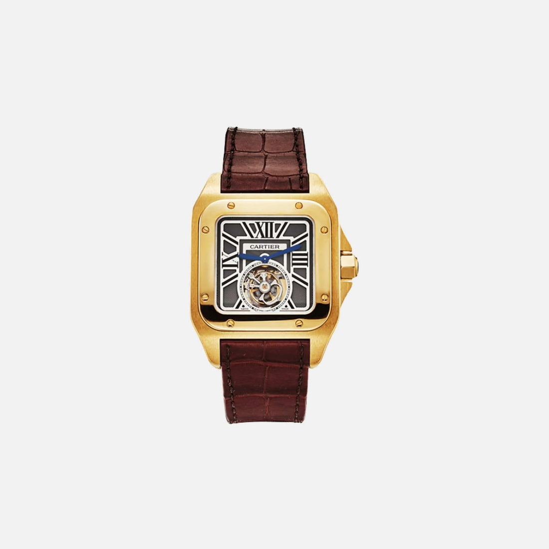 Santos 100 Flying Tourbillon Limited Edition Pink Gold W2020019