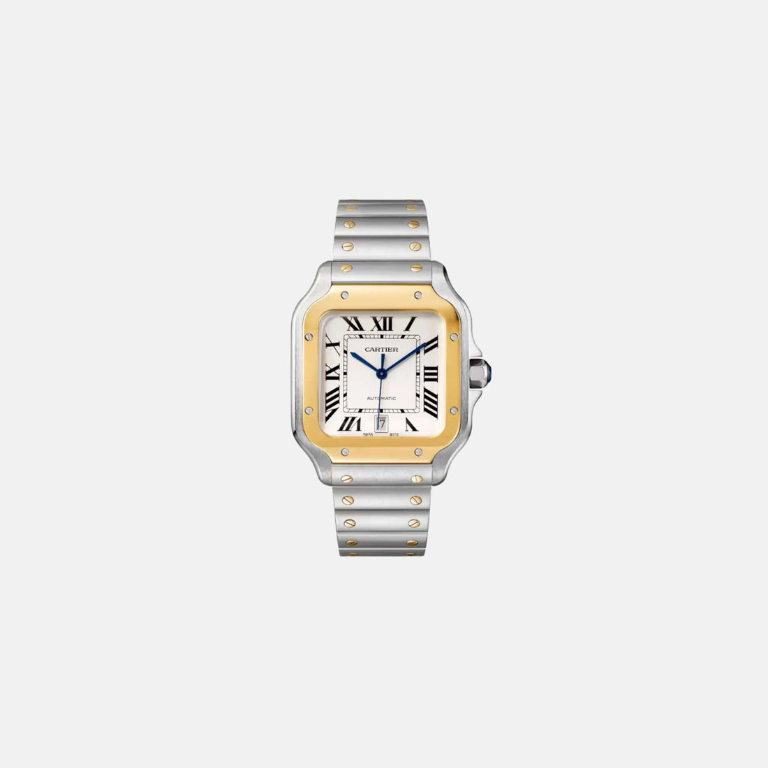Santos De Cartier Large Steel &amp; Yellow Gold W2SA0009 40mm
