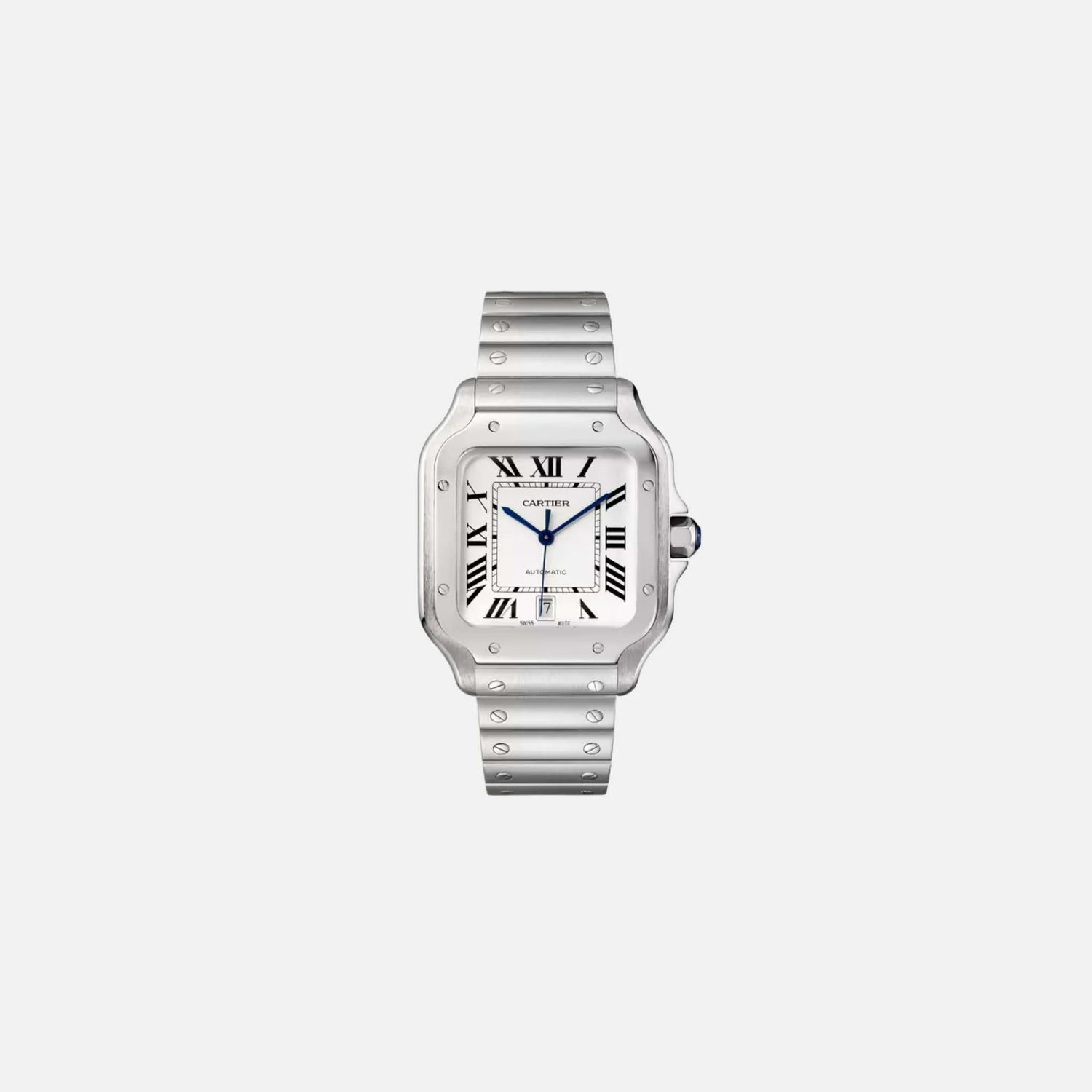 Santos De Cartier Stainless Steel 39.8mm WSSA0018