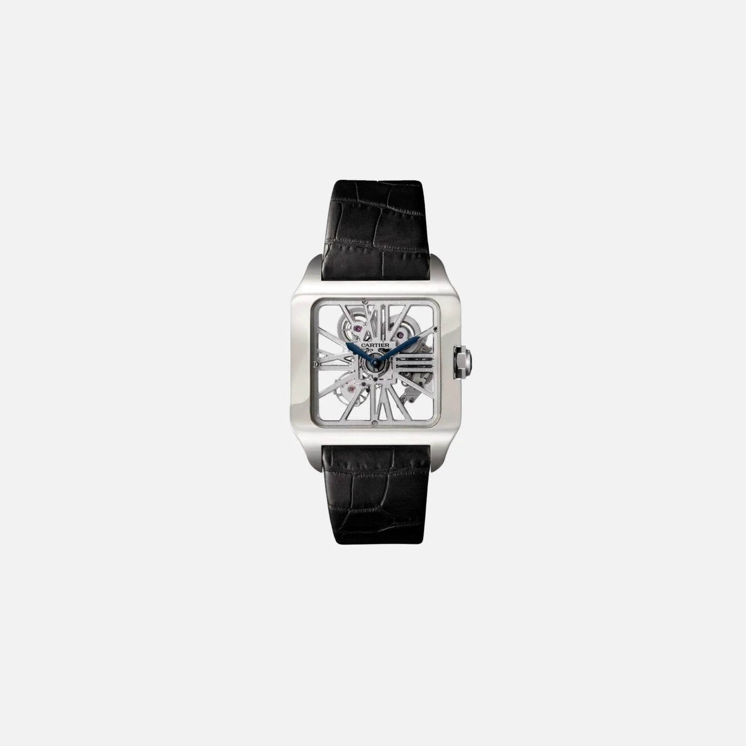 Santos-Dumont White Gold - Leather 39mm W2020033