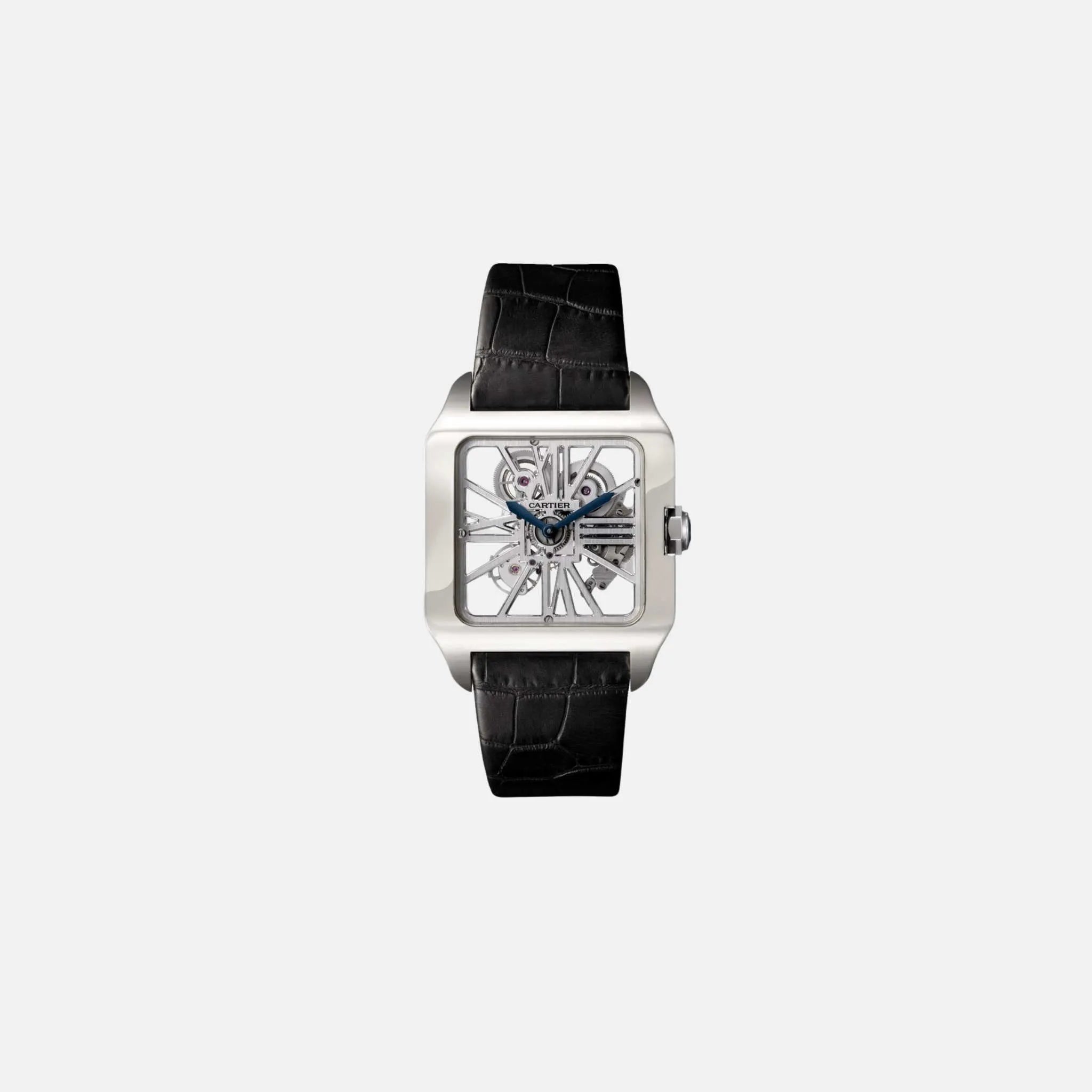 Santos-Dumont White Gold - Leather 39mm W2020033