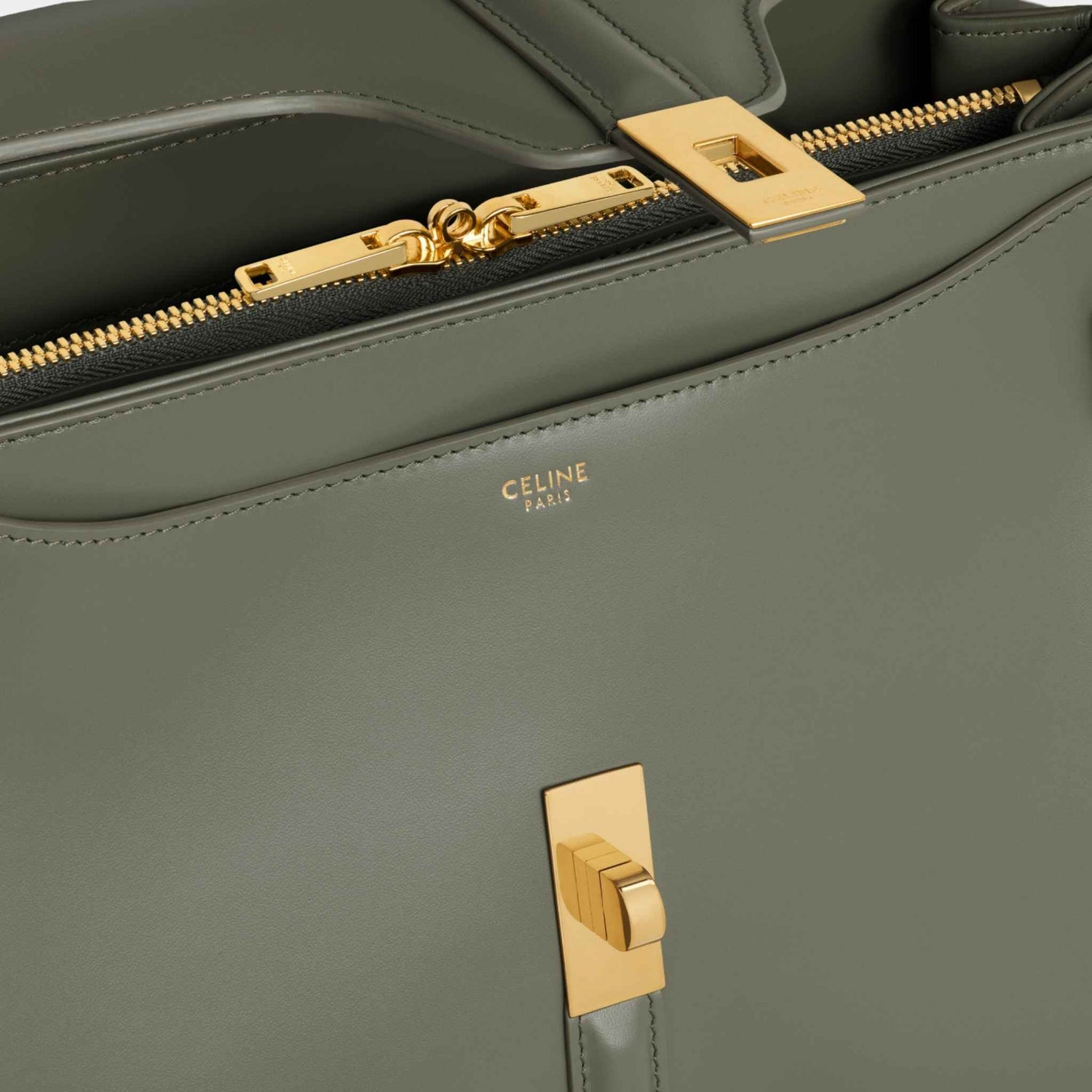 Classique 16 Bag In Satinated Calfskin Handbag