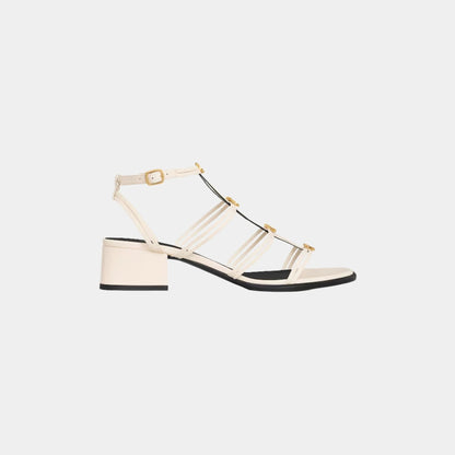 Celine Clemence Multi Triomphe Sandal in Lambskin