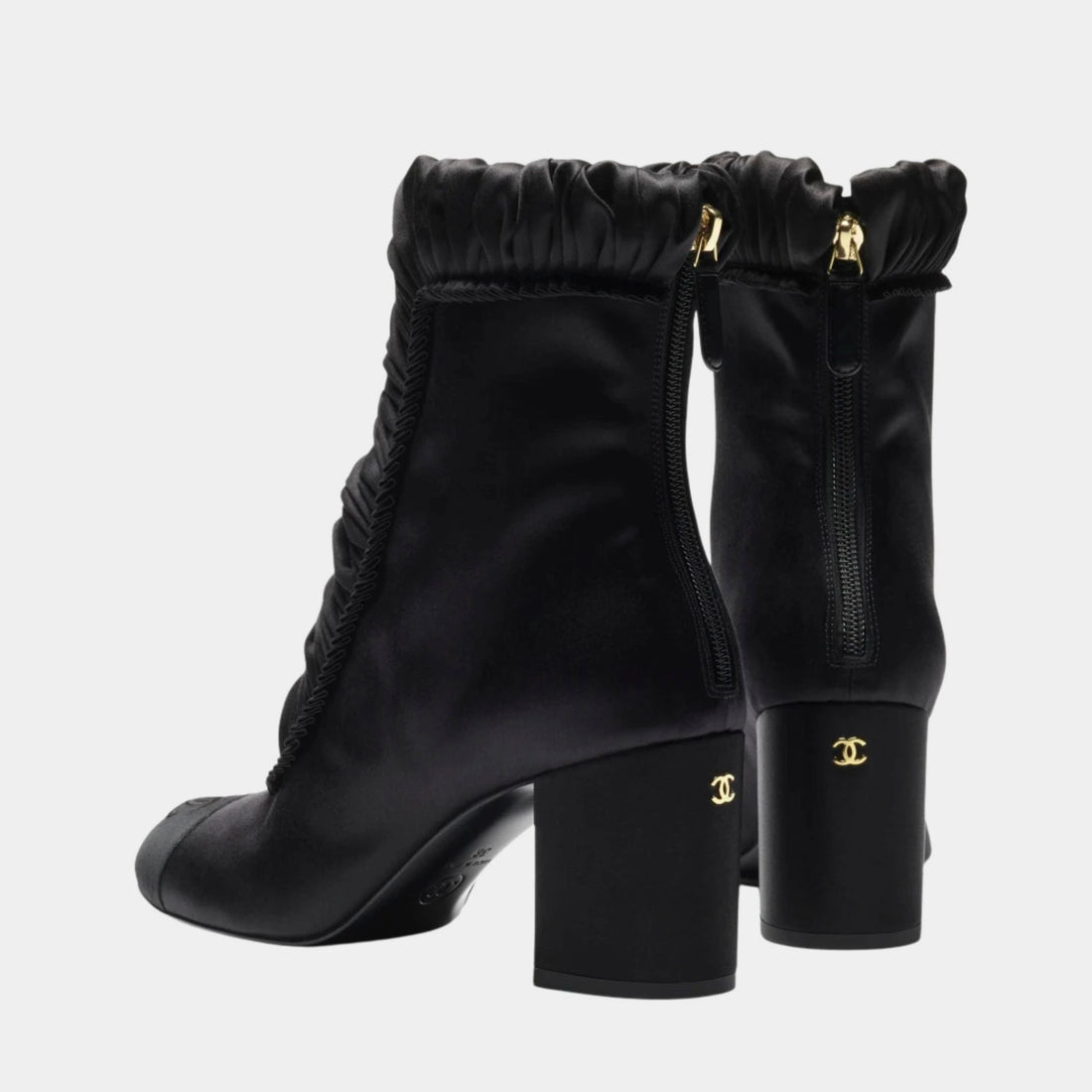 Ankle boots Silk Satin &amp; Grosgrain