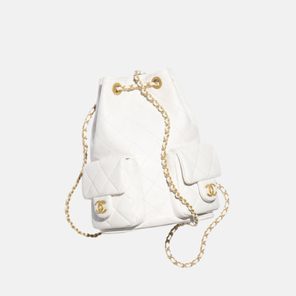 Backpack Cruise 2024/25 In Shiny Lambskin And Gold Tone Metal