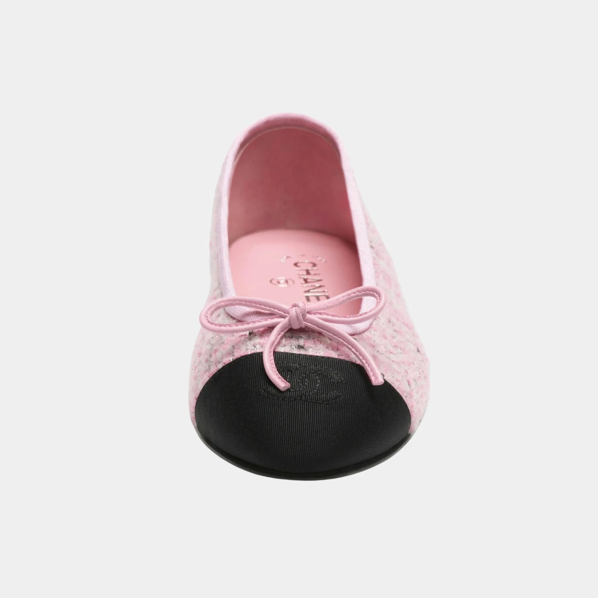 Ballerinas in Tweed &amp; Grosgrain