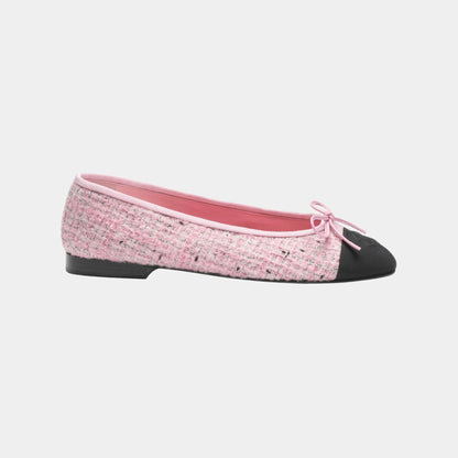 Ballerinas in Tweed &amp; Grosgrain