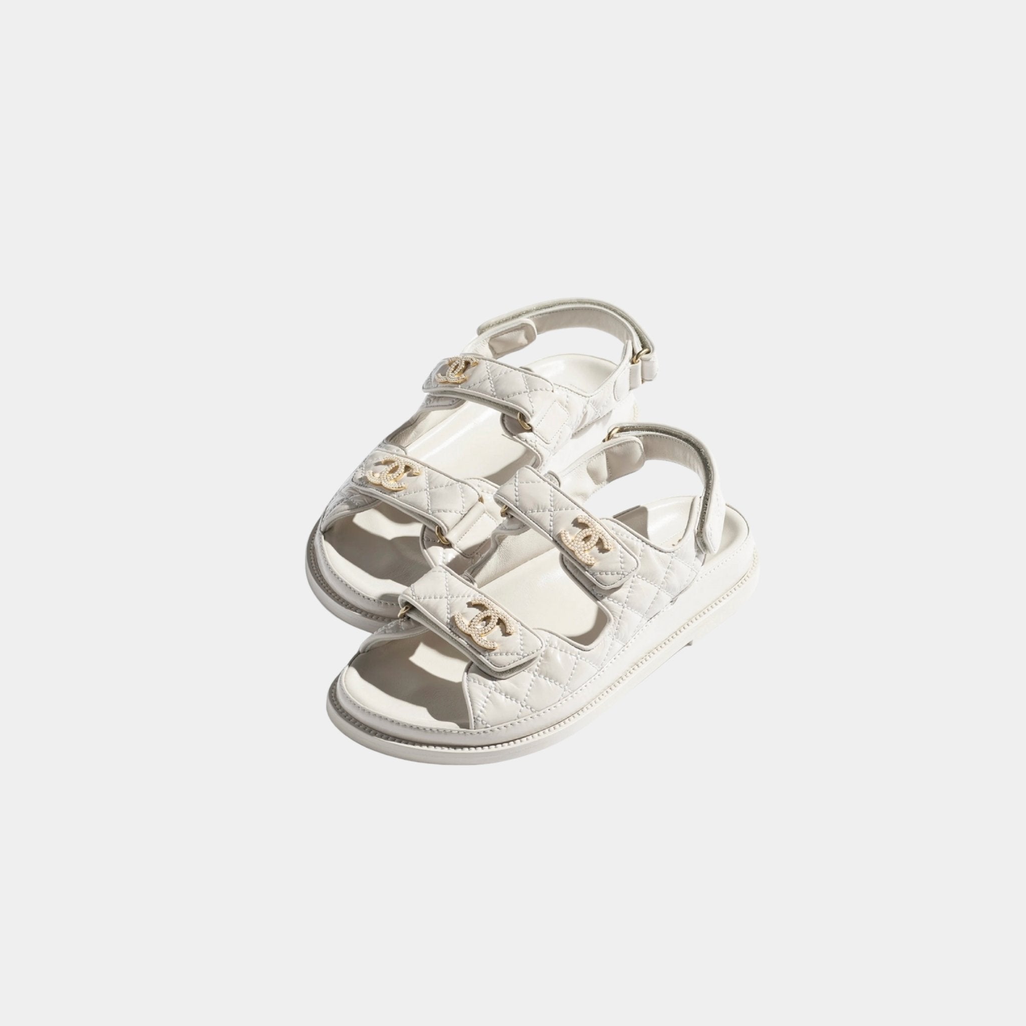 Dad Shoes in Shiny Lambskin