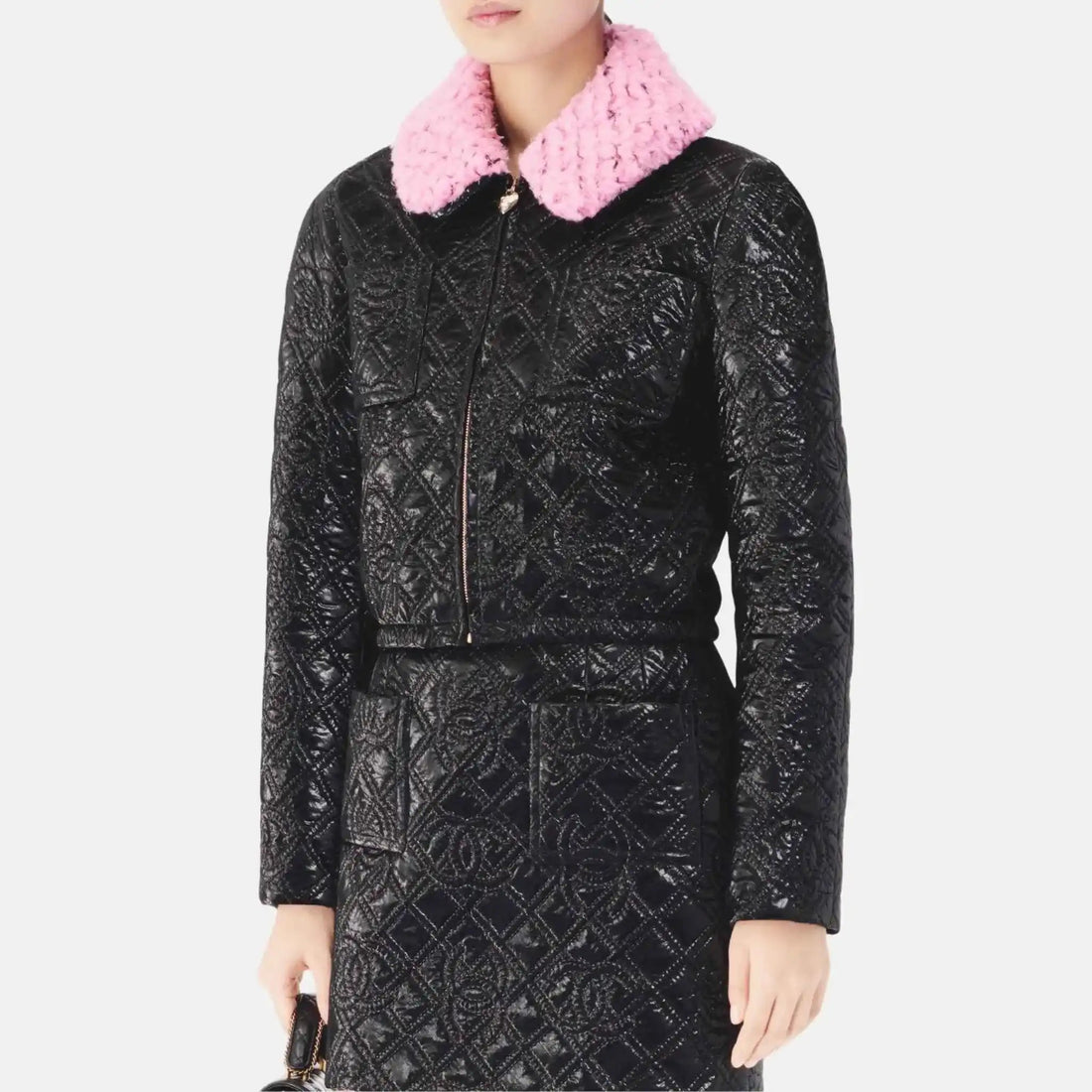 Jacket in Quilted Canvas