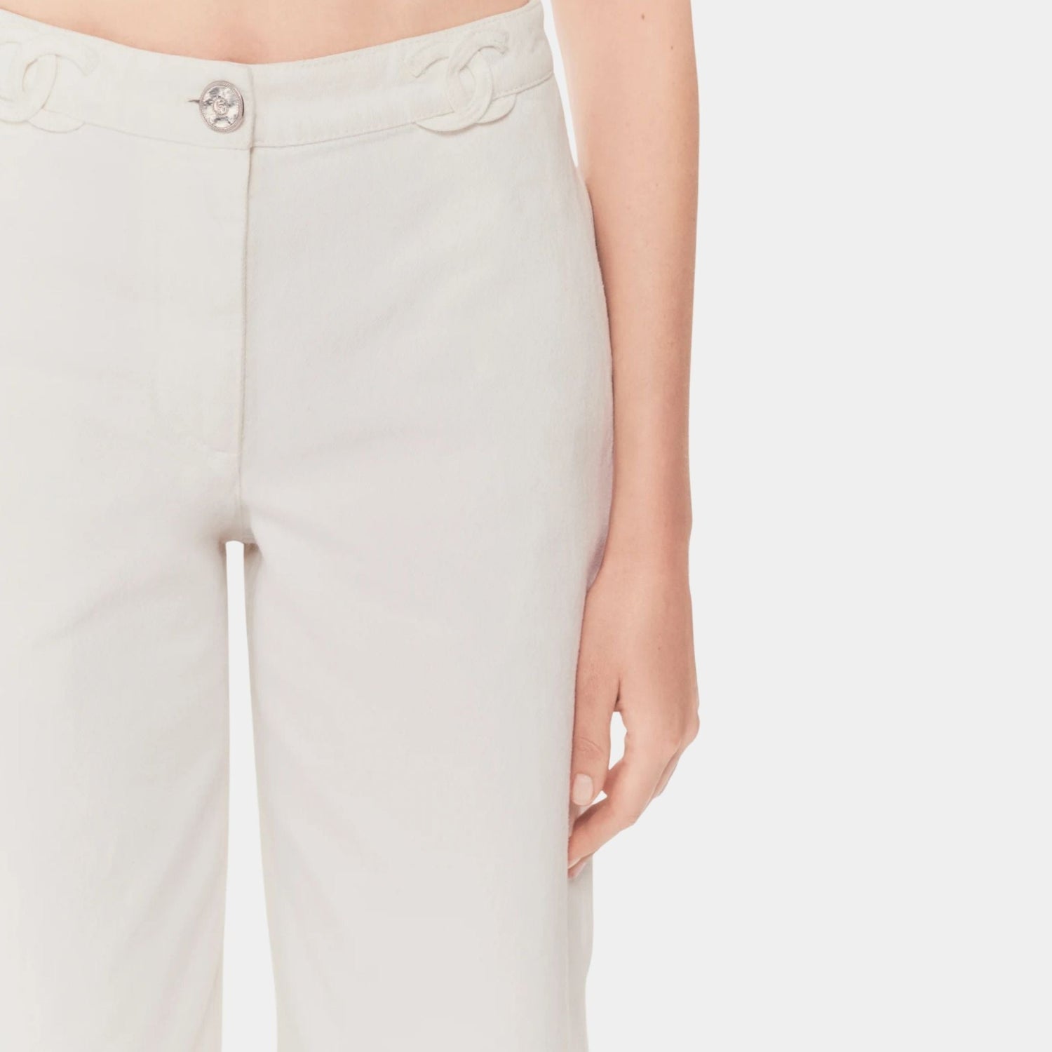 Jeans Washed Out Denim White