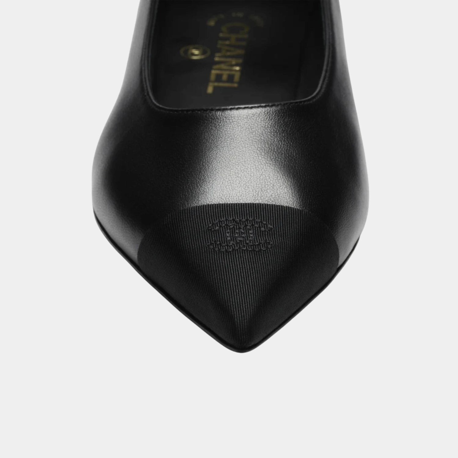 Mary Janes in Lambskin and Grosgrain