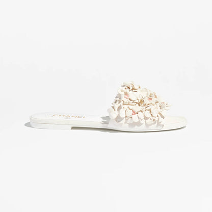 Mules Suede Kidskin Strass