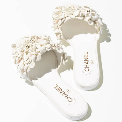 Mules Suede Kidskin Strass