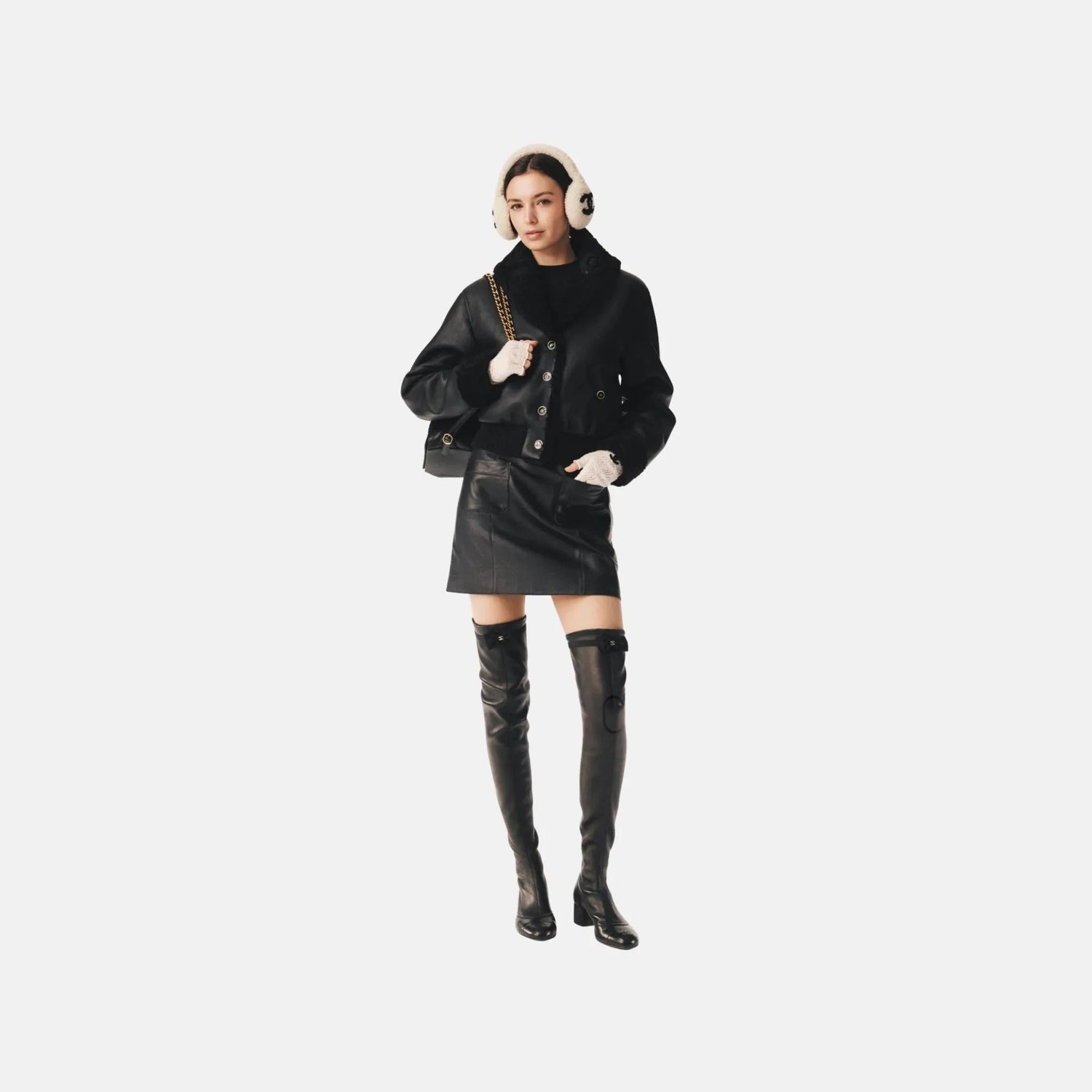 Skirt in Lambskin