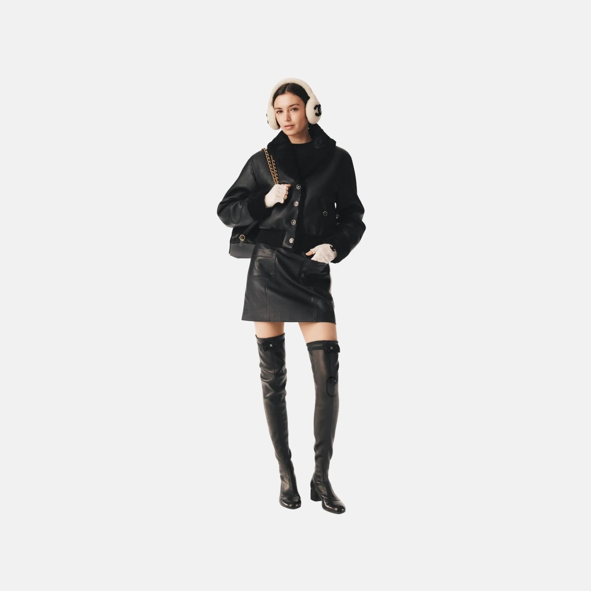 Skirt in Lambskin