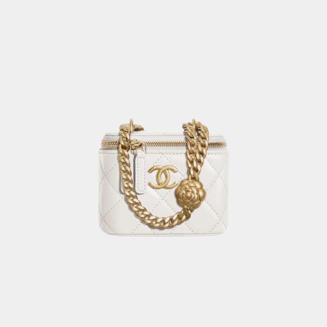 Small Vanity with Chain in Lambskin
