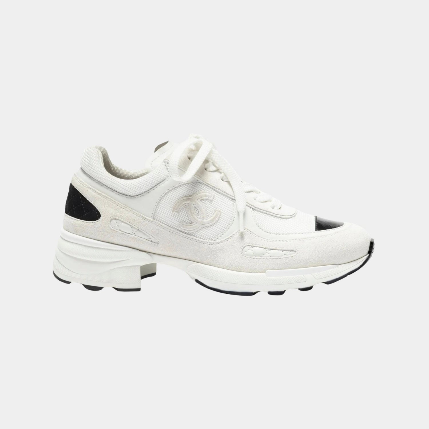 Sneakers Mixed Fibers Suede Calfskin &amp; Calfskin