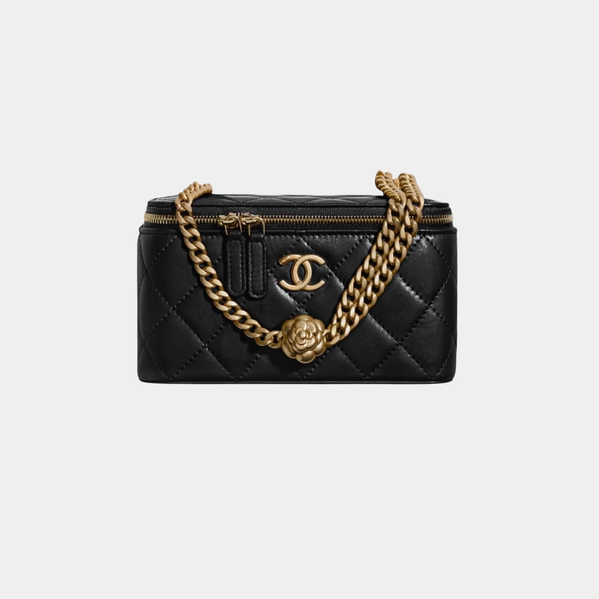 Vanity with Chain in Lambskin
