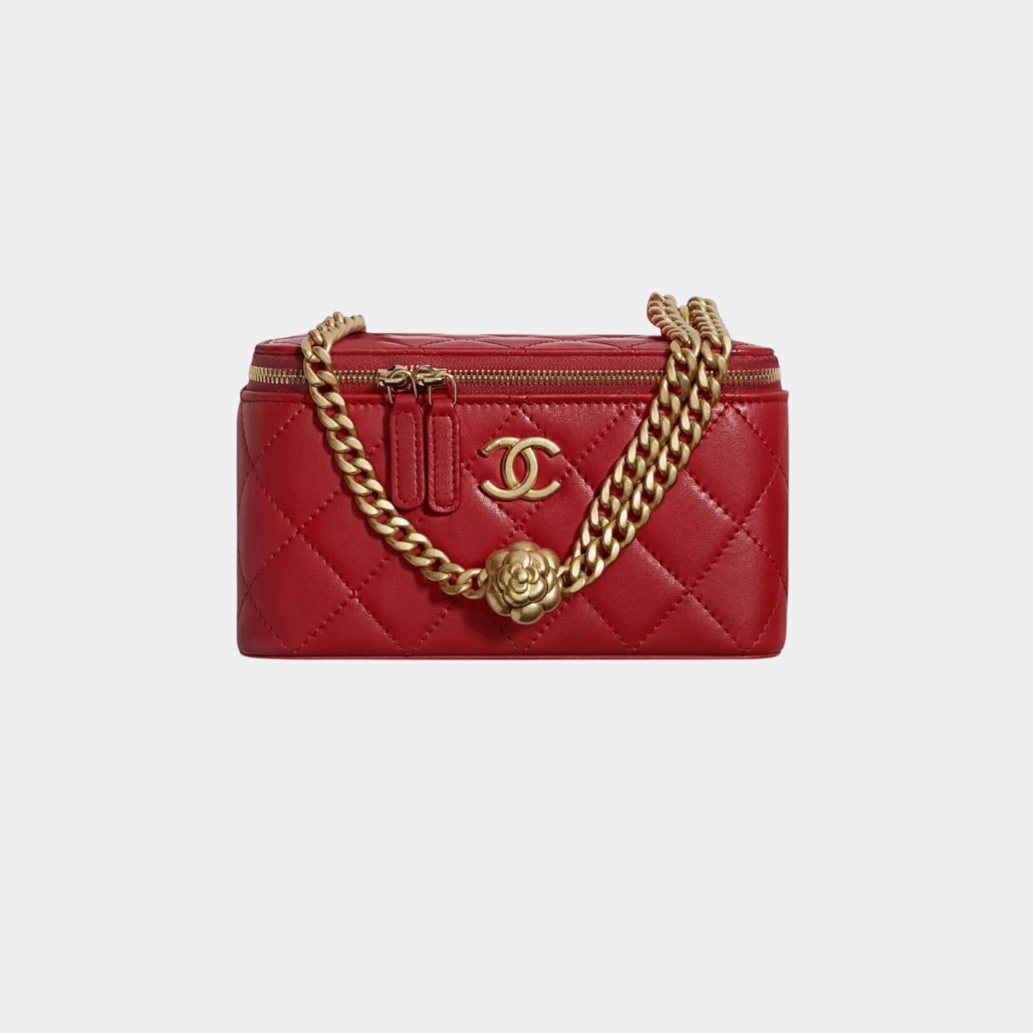 Vanity with Chain in Lambskin