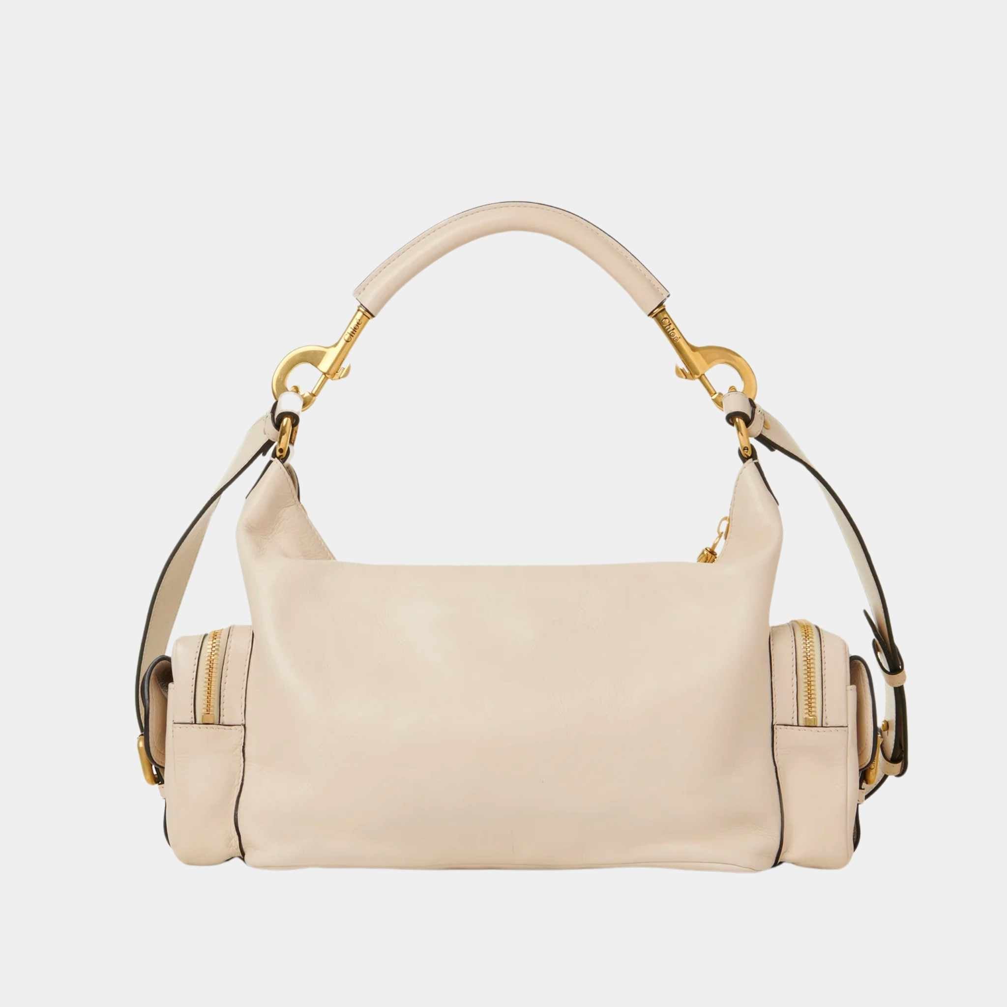 Camera Bag in Shiny Leather
