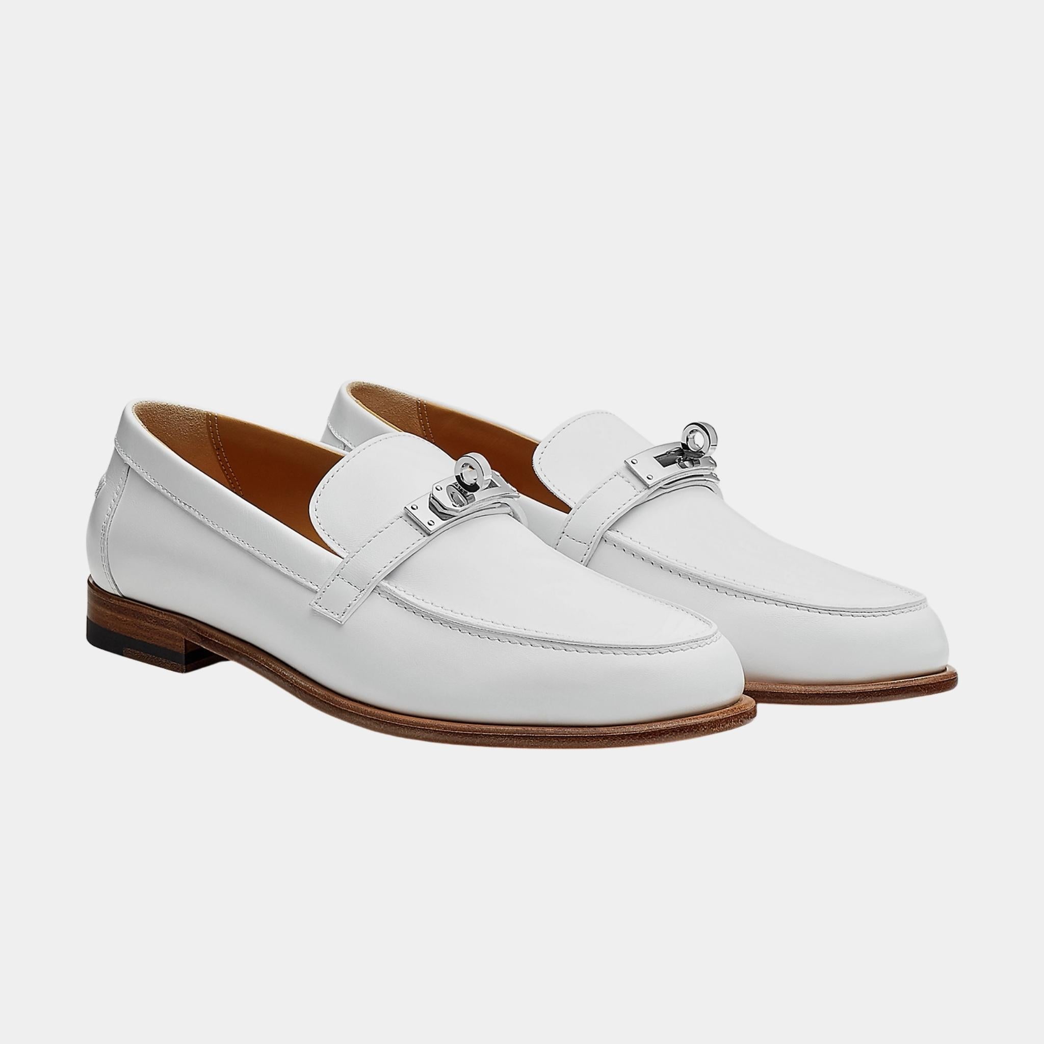 Destin Loafer Calfskin with Palladium Plated Buckle