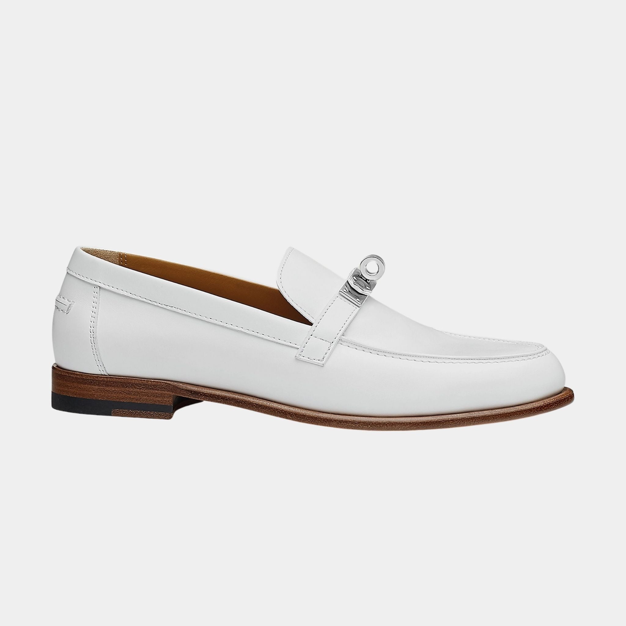 Destin Loafer Calfskin with Palladium Plated Buckle