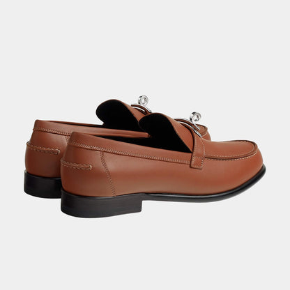 Destin Loafer in Calfskin with Palladium Plated Buckle