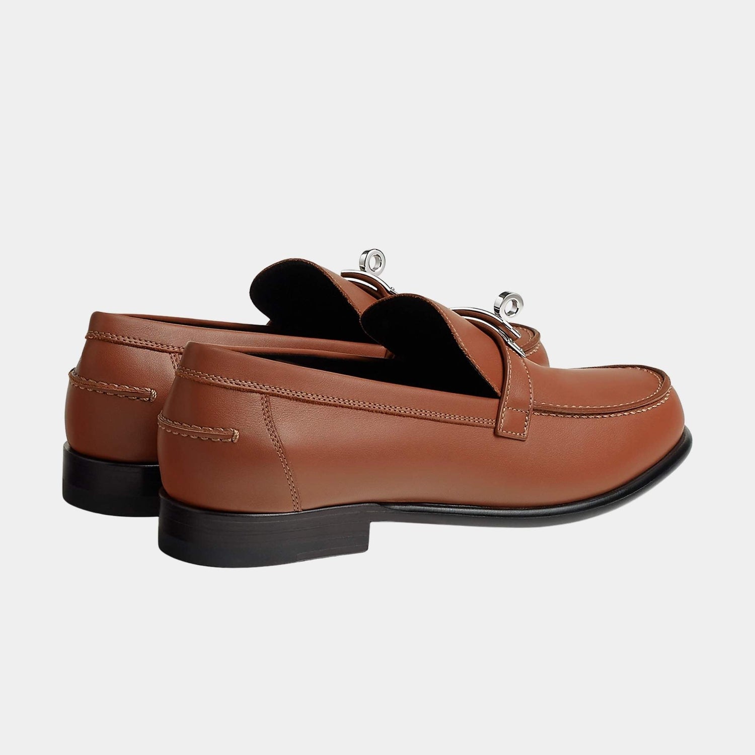 Destin Loafer in Calfskin with Palladium Plated Buckle