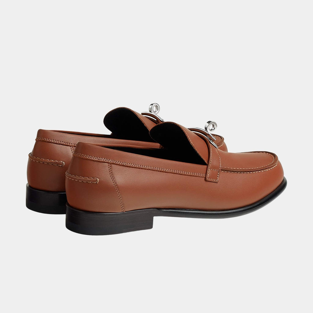 Destin Loafer in Calfskin with Palladium Plated Buckle