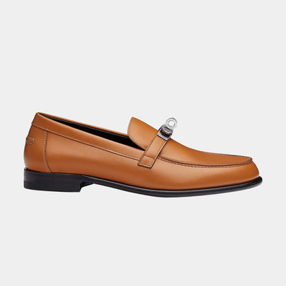 Destin Loafer in Calfskin with Palladium Plated Buckle