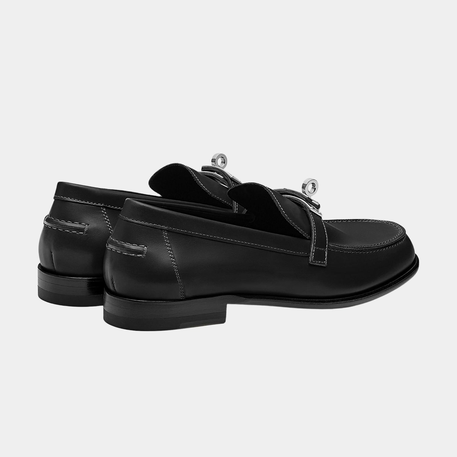 Destin Loafer in Calfskin with Palladium Plated Buckle