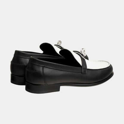 Destin Loafer in Calfskin with Palladium Plated Buckle