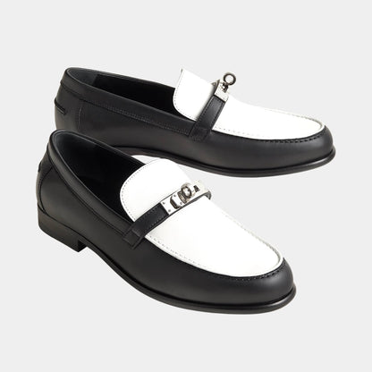 Destin Loafer in Calfskin with Palladium Plated Buckle
