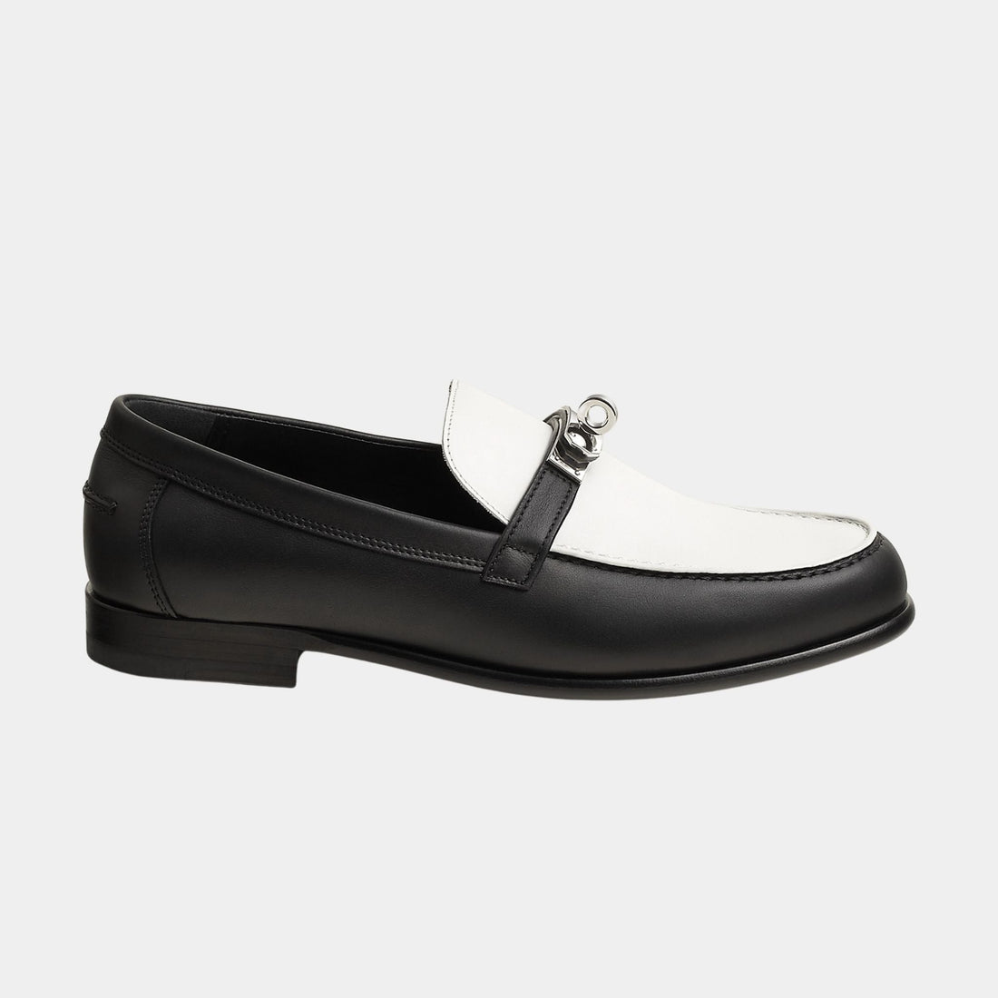 Destin Loafer in Calfskin with Palladium Plated Buckle
