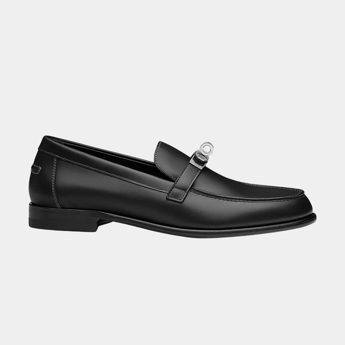 Destin Loafer in Calfskin with Palladium Plated Buckle