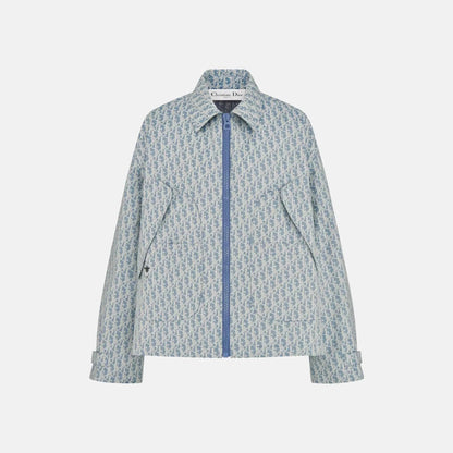 Dioriviera Jacket In Dior Oblique Jacquard Technical Taffeta