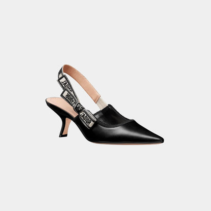 J Adior Slingback Pump in Calfskin